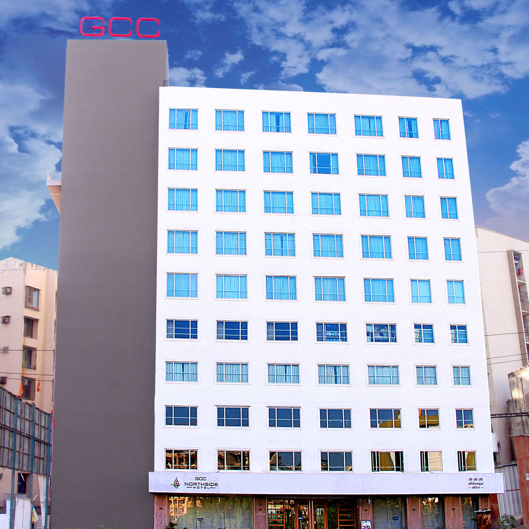Gcc North Side Hotell Mira-Bhayandar Exteriör bild